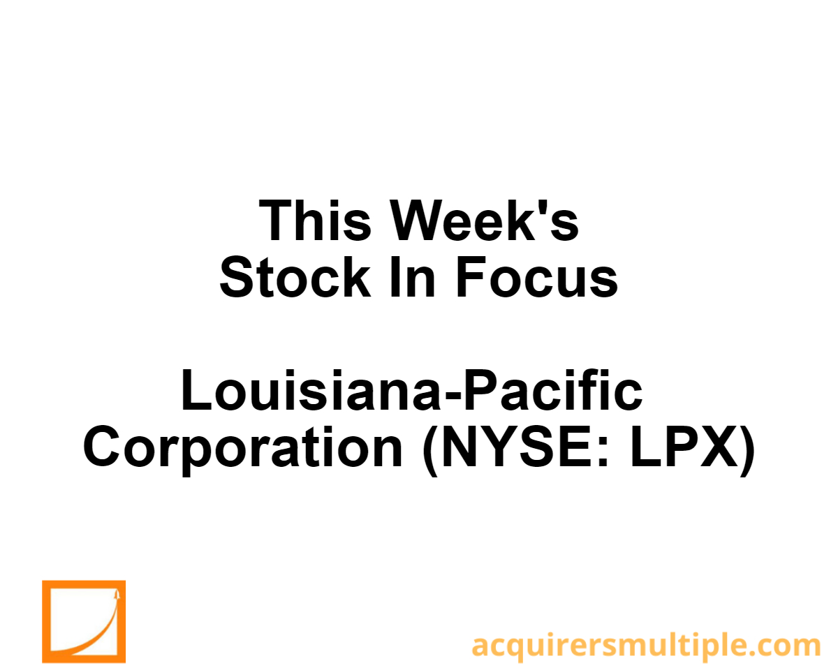 Stock In Focus – TAM Stock Screener – Louisiana-Pacific Corporation ...