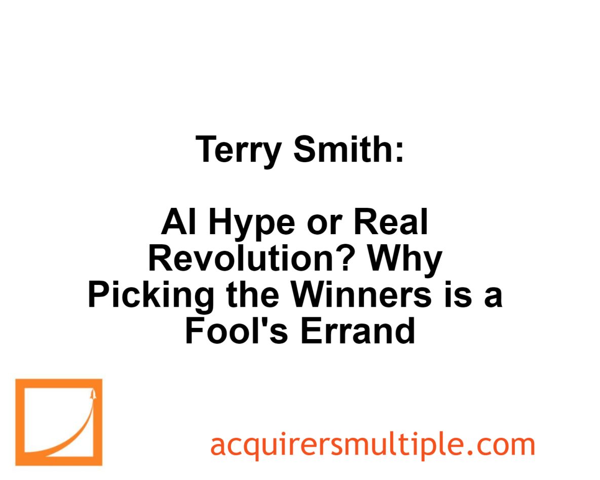 Terry Smith AI Hype Or Real Revolution Why Picking The Winners Is A   Smith 1184x947 